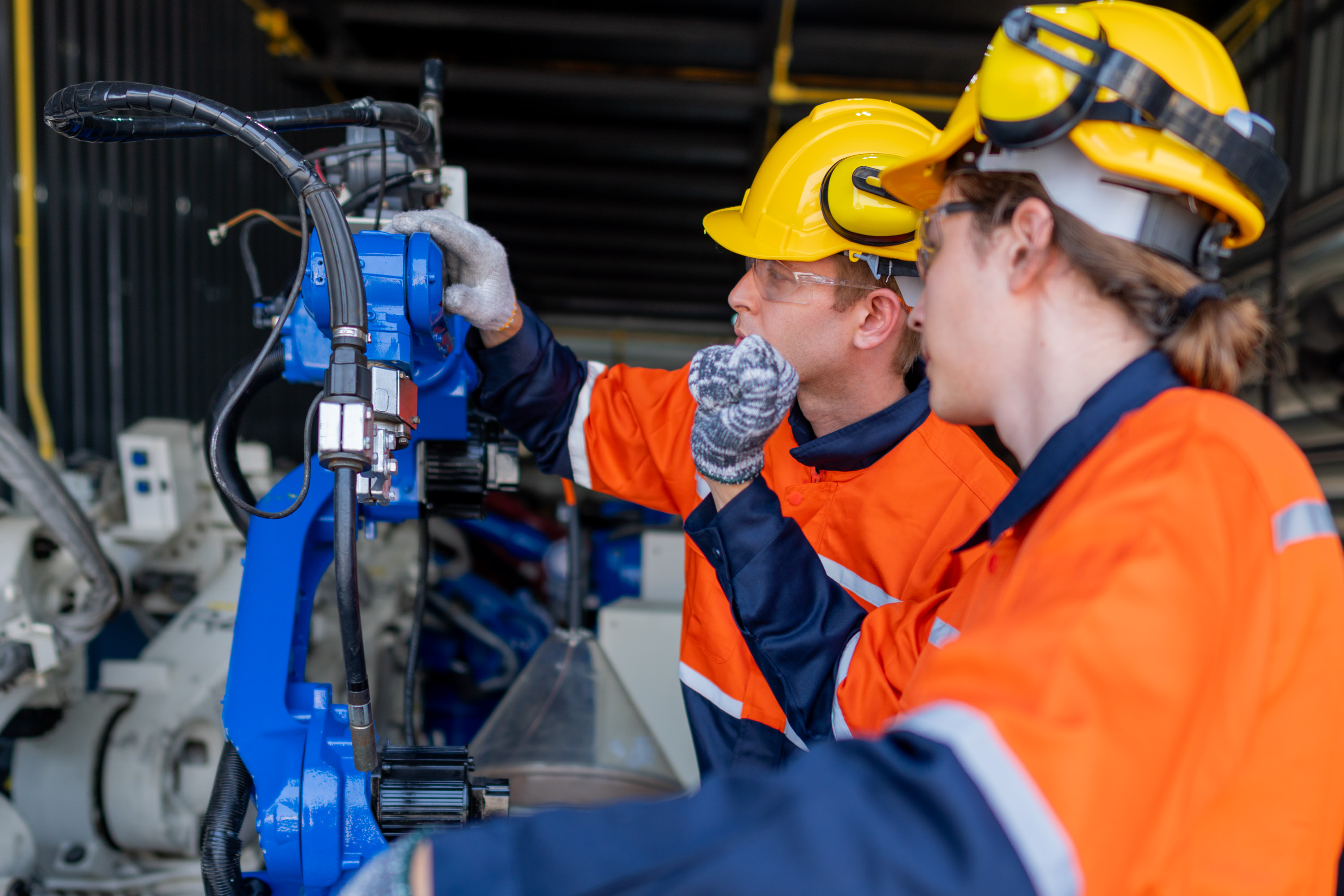 AI-powered manufacturing dashboard